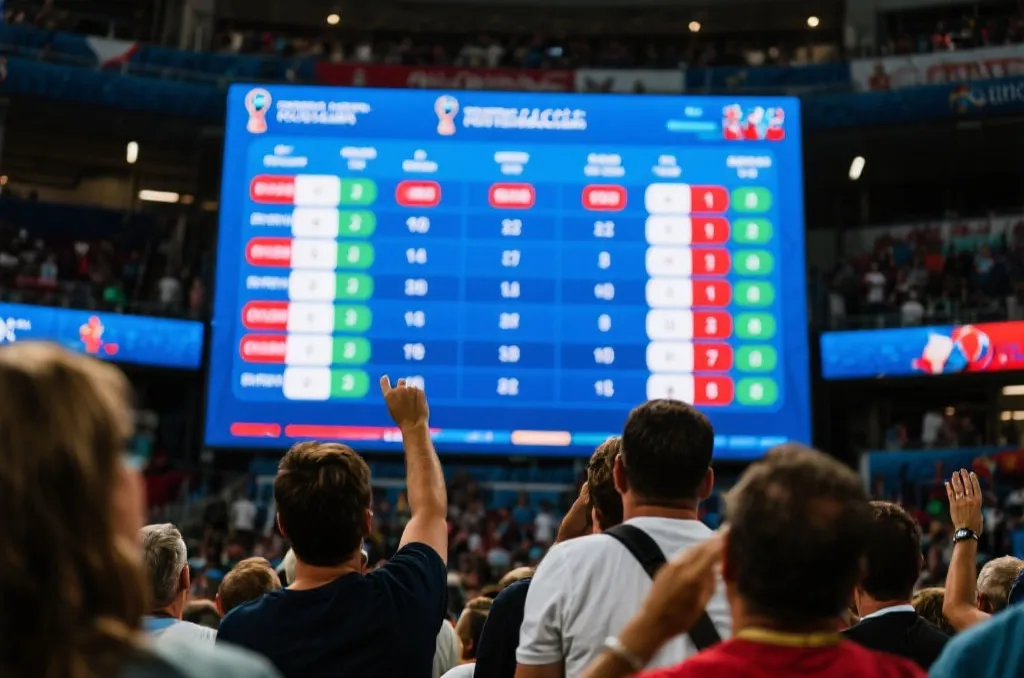 2026世界杯积分榜时间：一场比赛，为什么会在不同时间改写排名？
